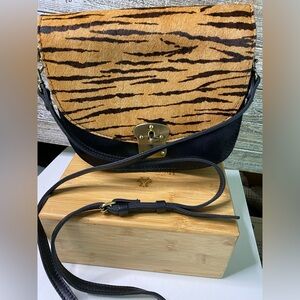 Patricia Nash Battina Small Saddle Crossbody NWT